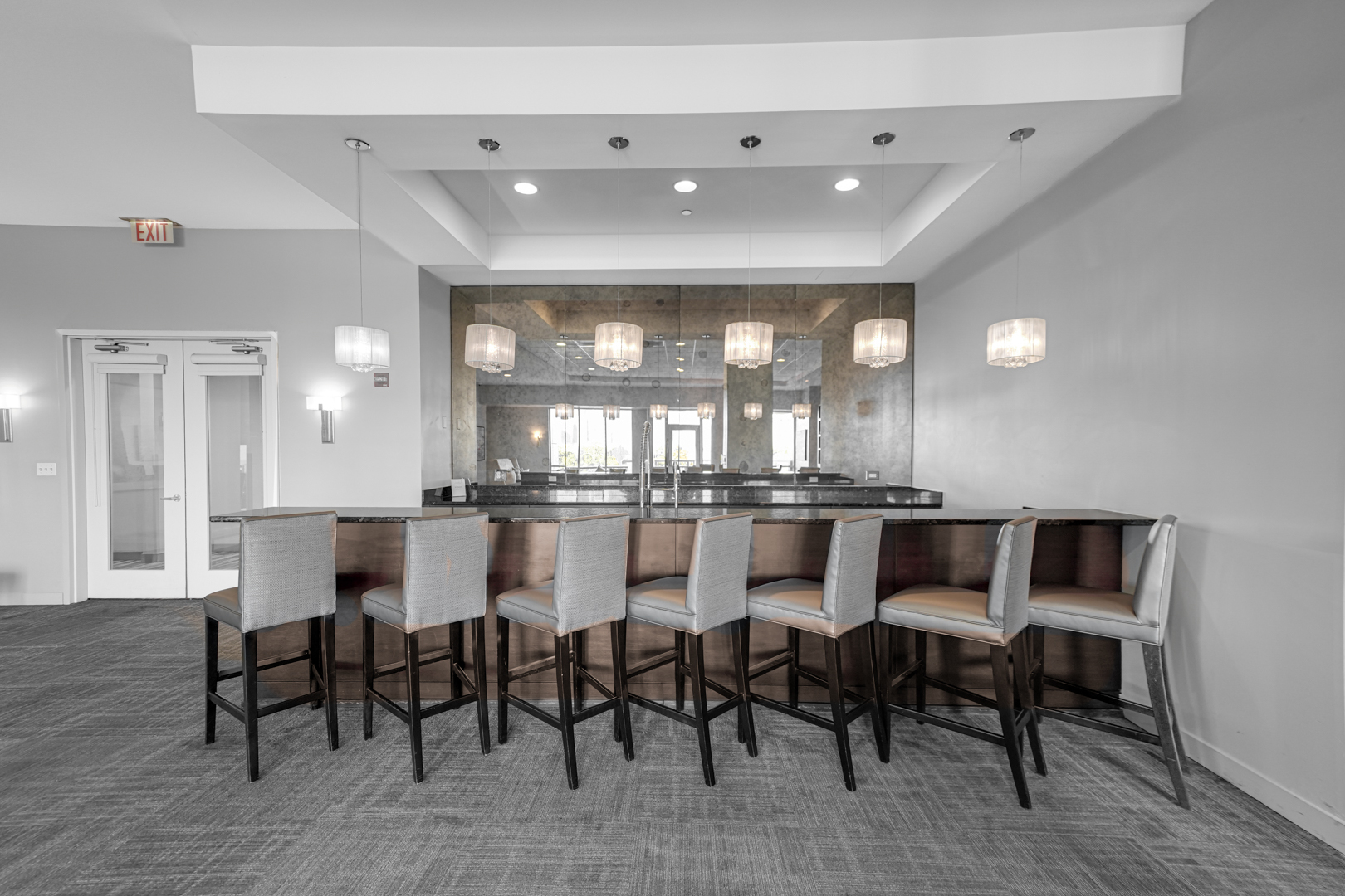 1201 South Prairie Avenue, Unit 2404 Chicago, IL 60605 - Photo 18 of 25 a dining room with furniture and chandelier