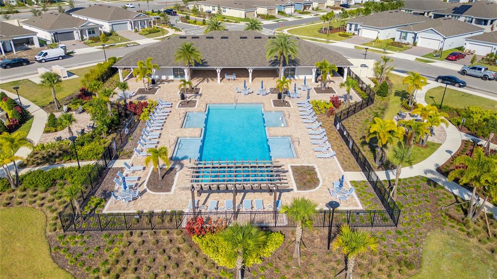 1880 Spring Shower Circle Kissimmee, FL 34744 - Photo 35 of 43 an aerial view of residential houses with outdoor space