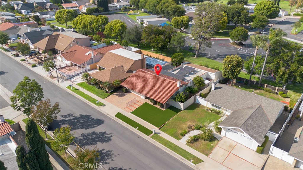 5385 Strasbourg Avenue Irvine, CA 92604 - Photo 56 of 59 an aerial view of residential houses with outdoor space