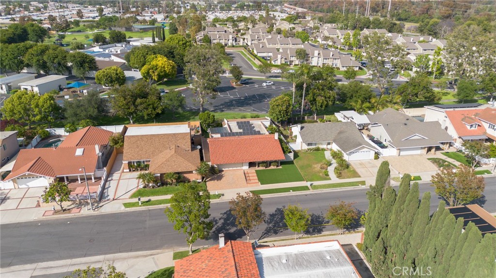 5385 Strasbourg Avenue Irvine, CA 92604 - Photo 57 of 59 an aerial view of residential houses with outdoor space and parking