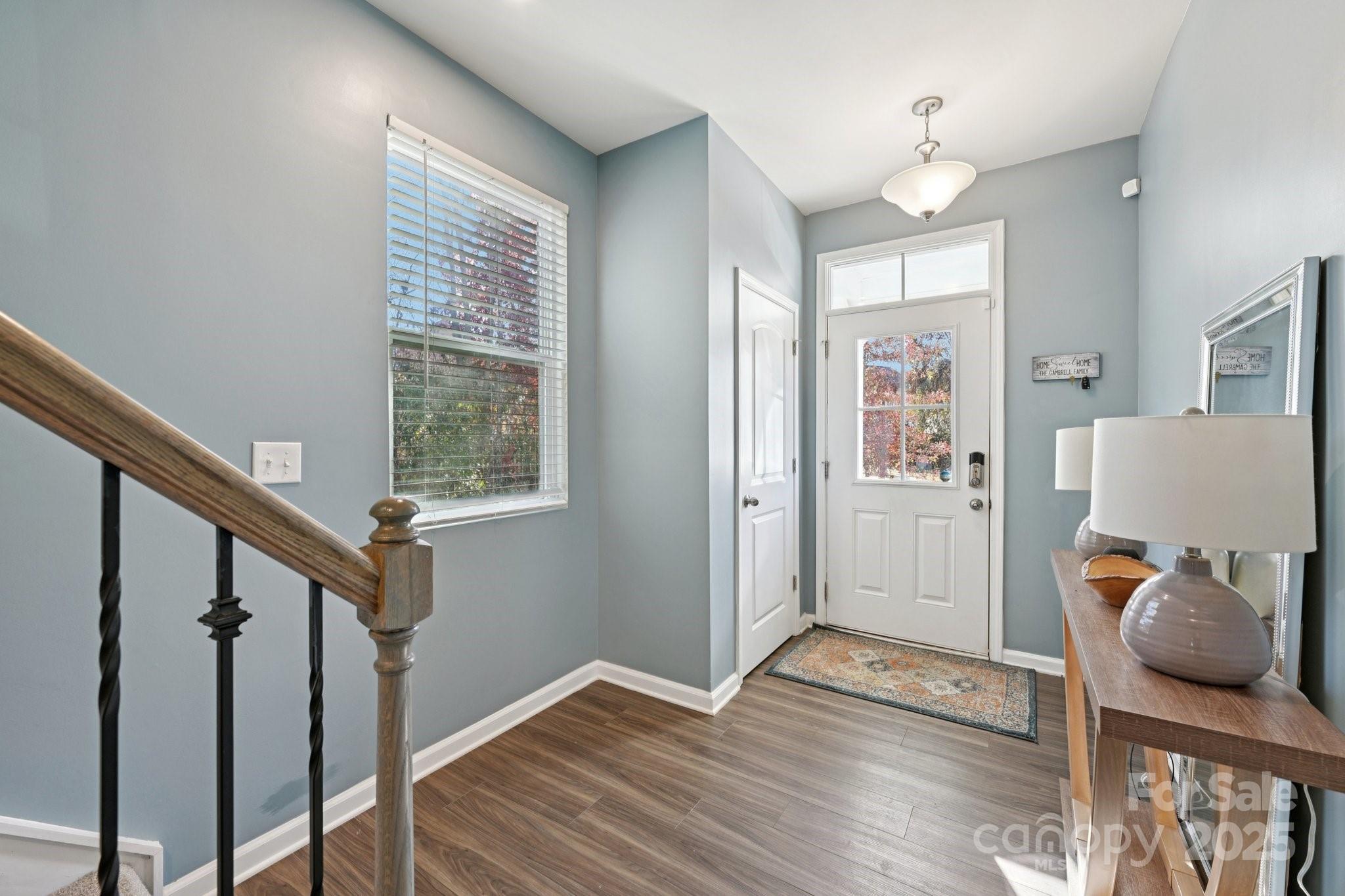 2932 Pirates Place Charlotte, NC 28216 - Photo 6 of 32 a view of kitchen and wooden floor