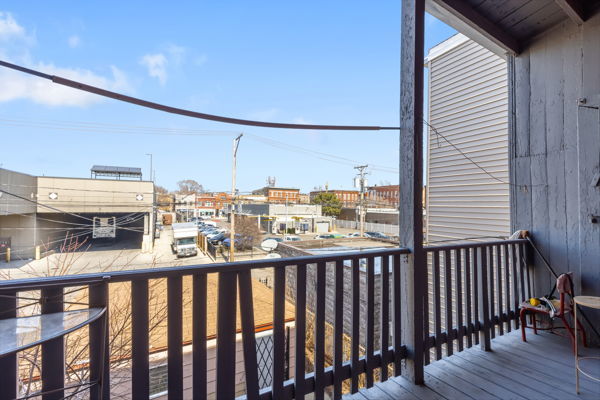 2016 West Superior Street Chicago, IL 60612 - Photo 9 of 16 a city view from balcony