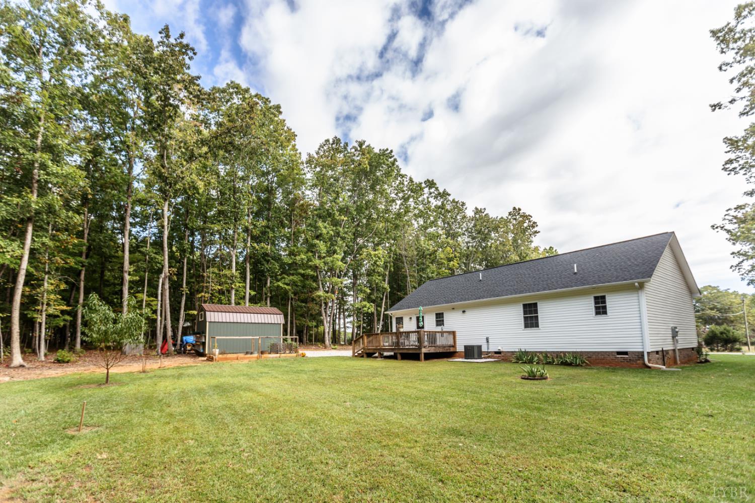 7099 Oakville Road Appomattox, VA 24522 - Photo 30 of 31 a house view with a garden space