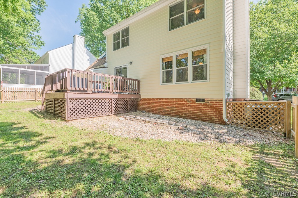 5906 Acorn Ridge Court Midlothian, VA 23112 - Photo 41 of 48 a view of a house with backyard and sitting area