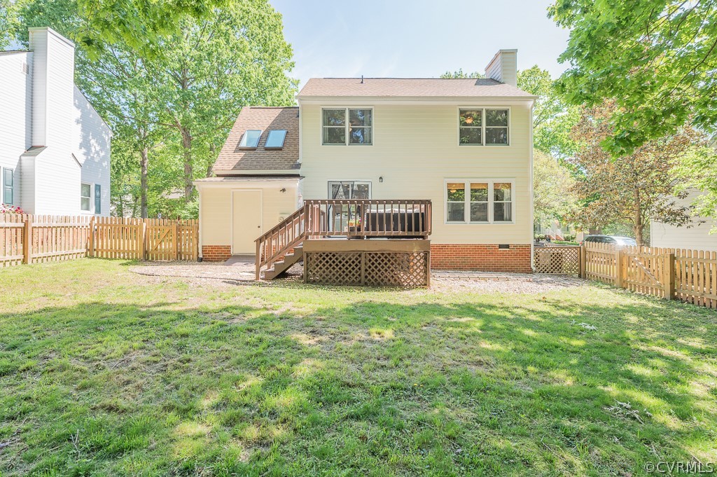 5906 Acorn Ridge Court Midlothian, VA 23112 - Photo 42 of 48 a view of house with backyard and a slide