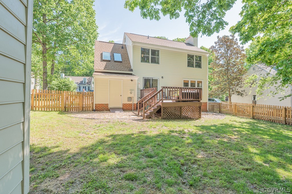 5906 Acorn Ridge Court Midlothian, VA 23112 - Photo 43 of 48 a view of a house with backyard and a tree