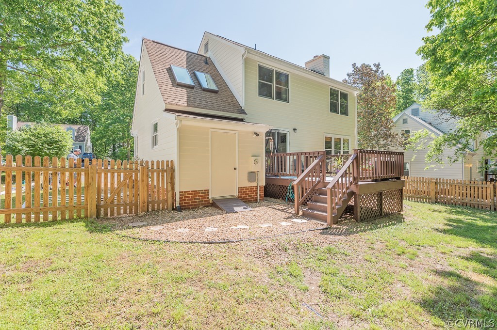 5906 Acorn Ridge Court Midlothian, VA 23112 - Photo 44 of 48 a view of a house with backyard