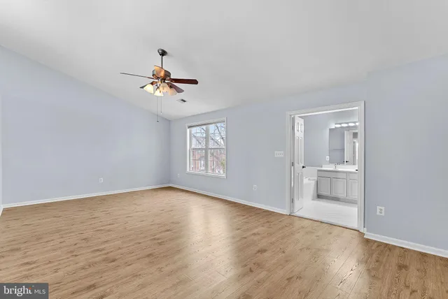 wooden floor in an empty room