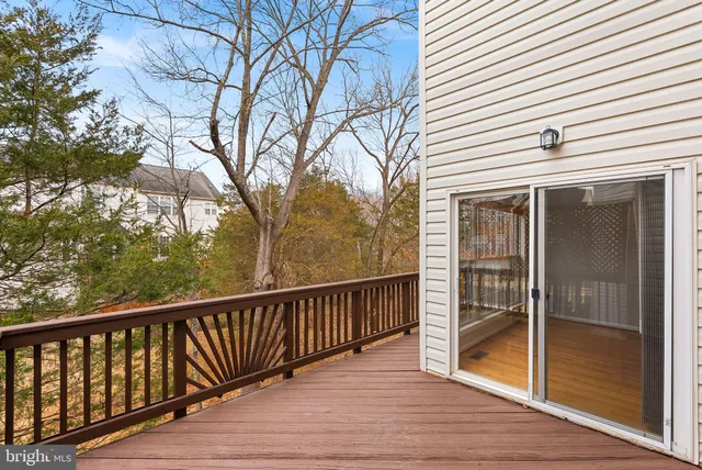 a view of a roof deck