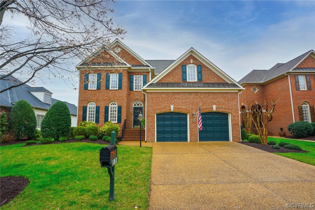 12017 Club Commons Drive Glen Allen, VA 23059 - Photo 1 of 44 front view of a house with a yard