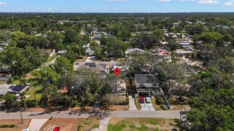 an aerial view of city