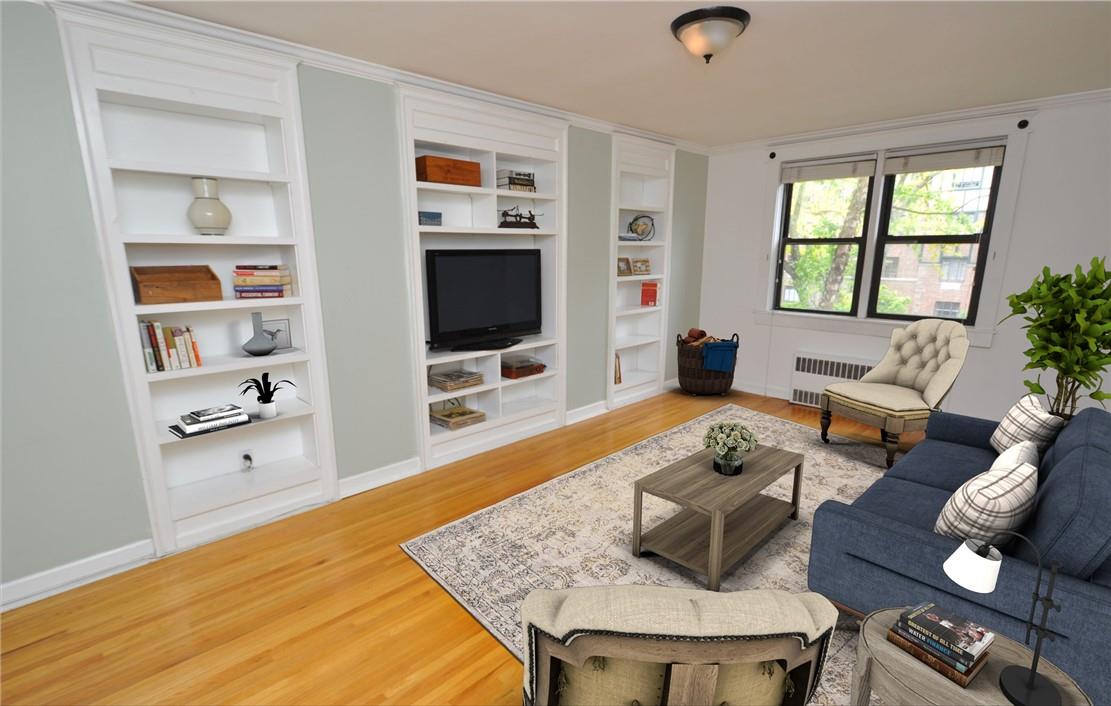 142 Garth Road, Unit 2R Scarsdale, NY 10583 - Photo 1 of 1 Living Room virtually staged