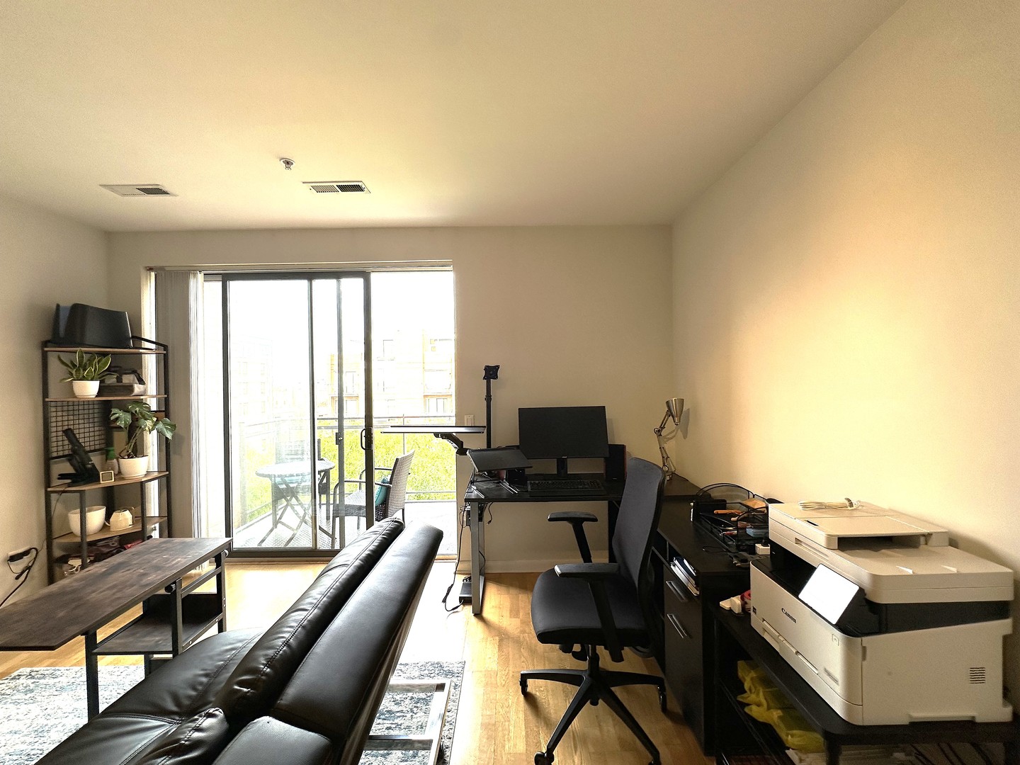 1720 Oak Avenue, Unit 706 Evanston, IL 60201 - Photo 4 of 27 a view of a workspace with furniture and a window