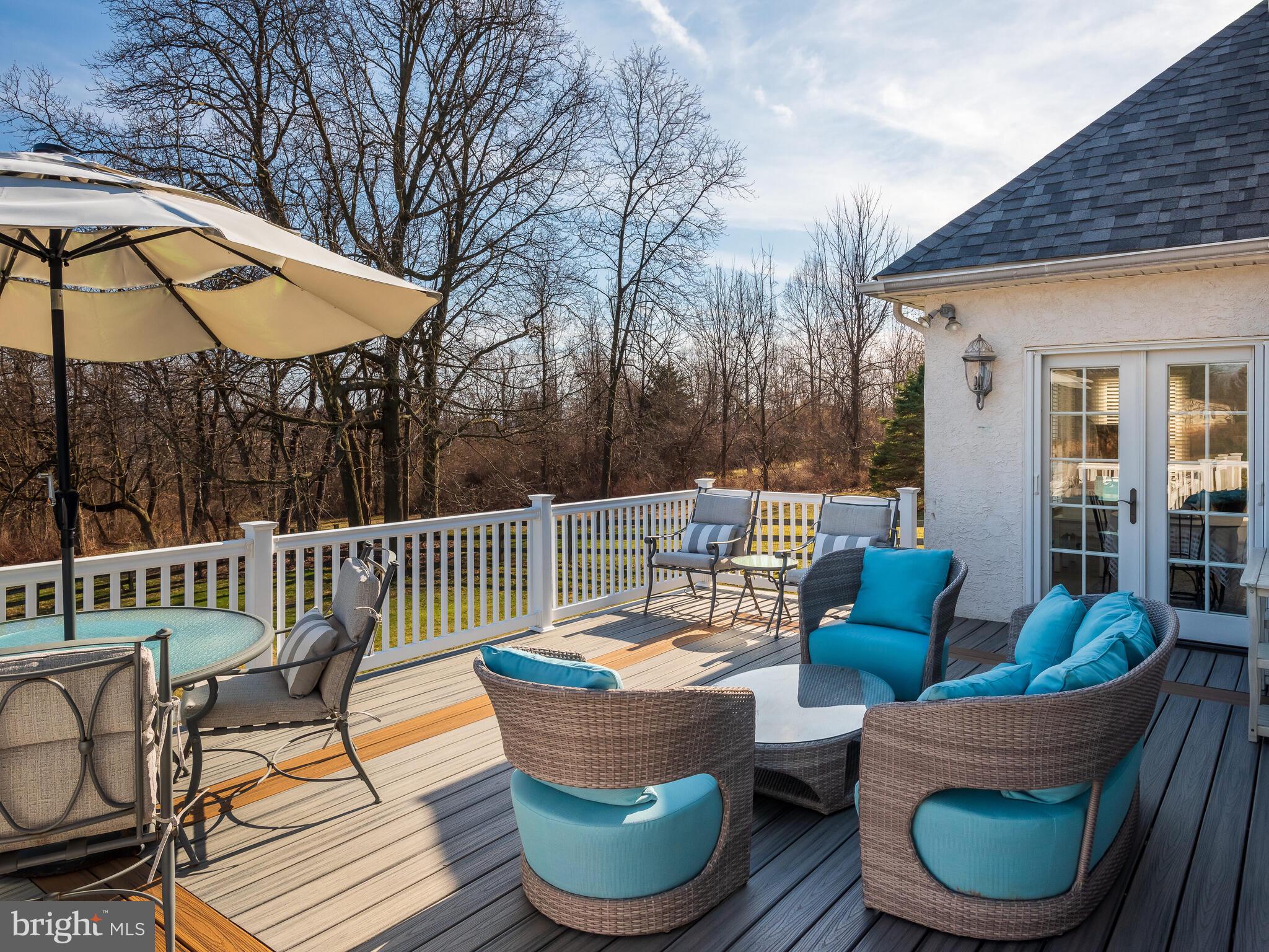 440 Black Horse Road Chester Springs, PA 19425 - Photo 44 of 50 Easy Care Deck Awaits Your Outdoor Gatherings!