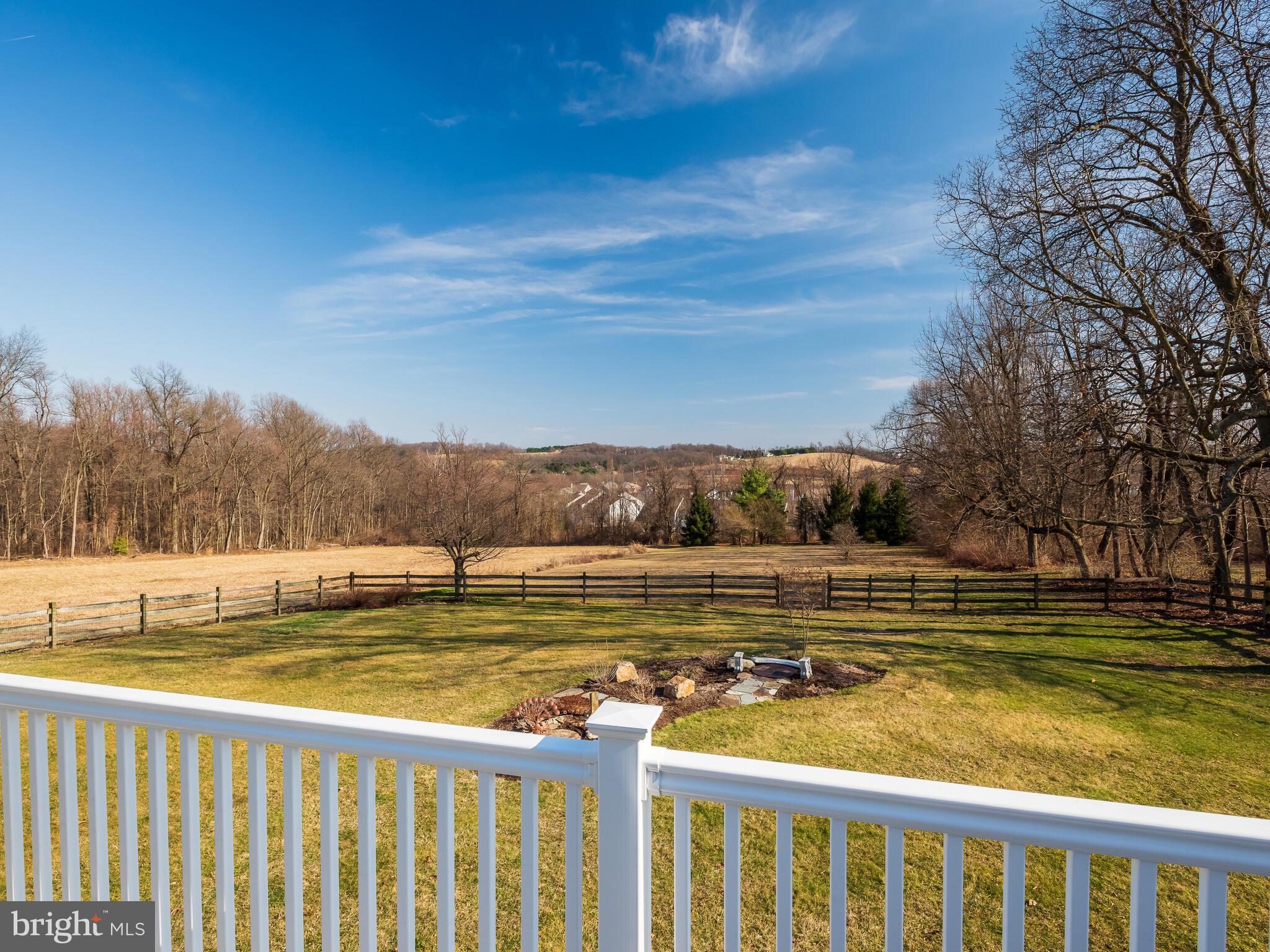 440 Black Horse Road Chester Springs, PA 19425 - Photo 46 of 50 Sun-Dappled, Tree-Bordered Partially Fenced Yard