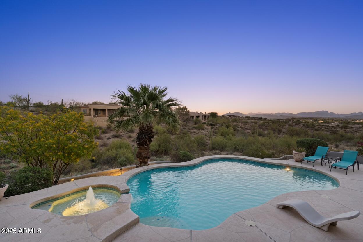 15730 East Eagle Crest Road Fountain Hills, AZ 85268 - Photo 57 of 77 Pool and spa with views
