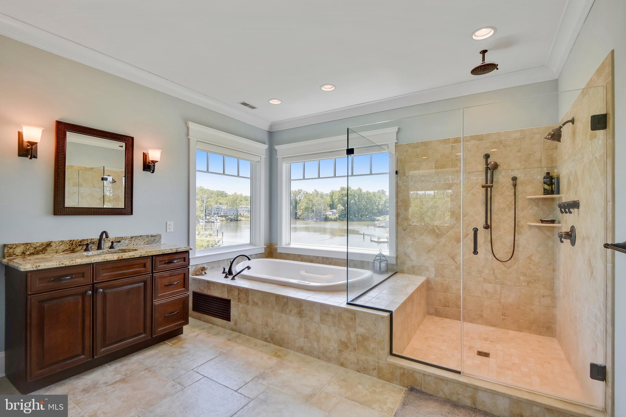 819 Riverside Drive Arnold, MD 21012 - Photo 45 of 75 Master Bath has a heated floor.