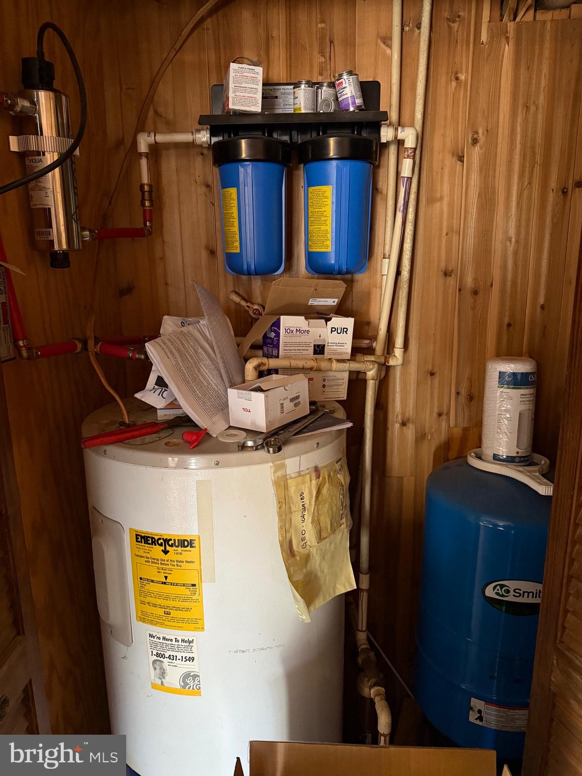 692 Plum Tree Lane Berkeley Springs, WV 25411 - Photo 12 of 14 a close view of water heater room
