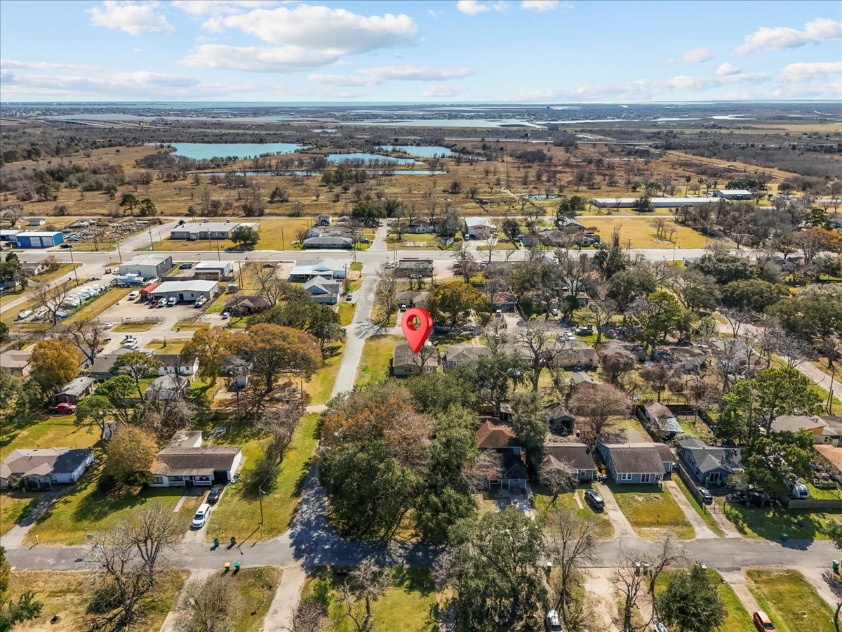 1002 Orange Street La Marque, TX 77568 - Photo 11 of 31 an aerial view of residential building and lake
