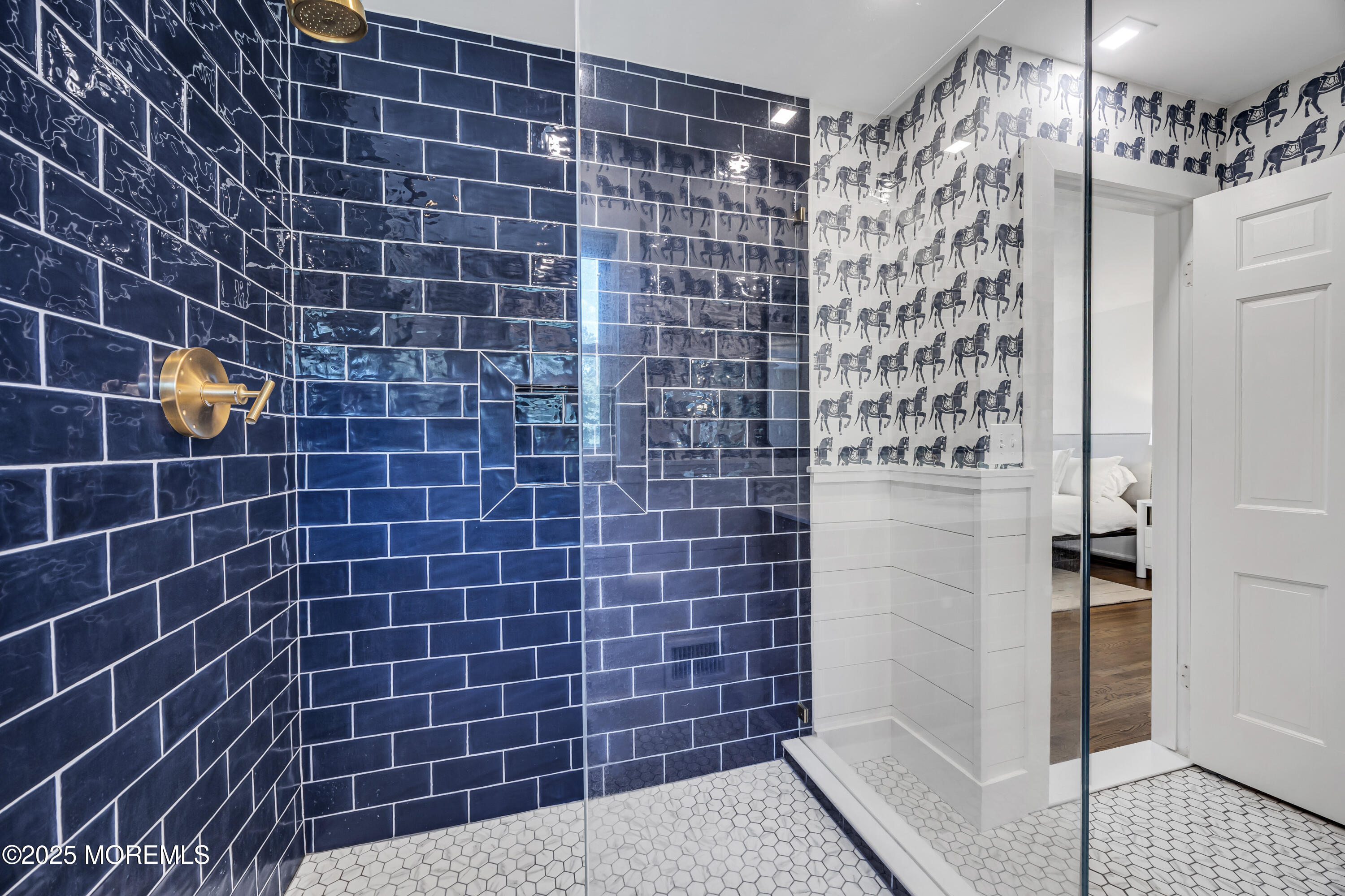 39 Hockhockson Road Colts Neck, NJ 07722 - Photo 49 of 72 a bathroom with a shower