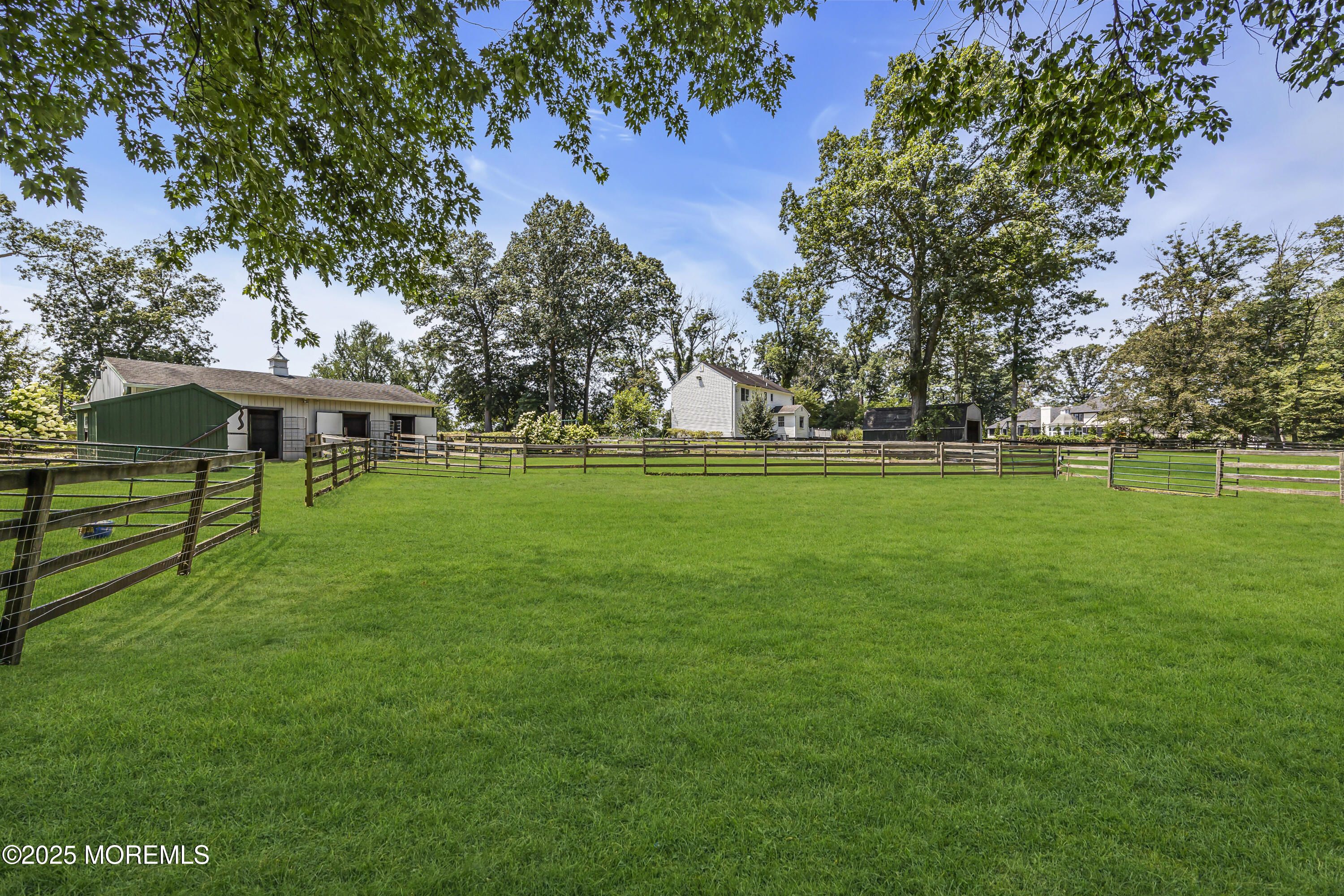 39 Hockhockson Road Colts Neck, NJ 07722 - Photo 65 of 72 a view of a house with a big yard