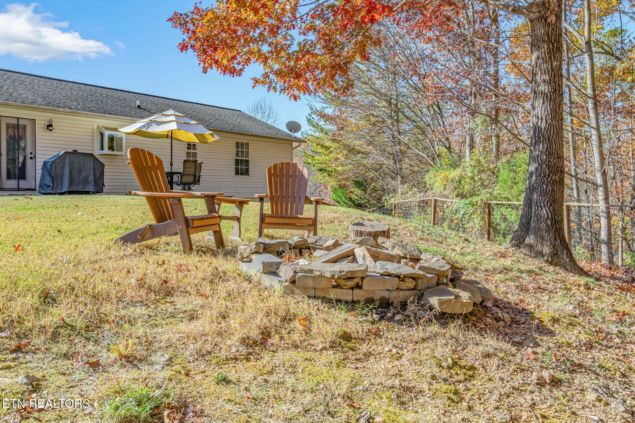 172 Edgewood Drive Powell, TN 37849 - Photo 29 of 29 a backyard of a house with table and chairs
