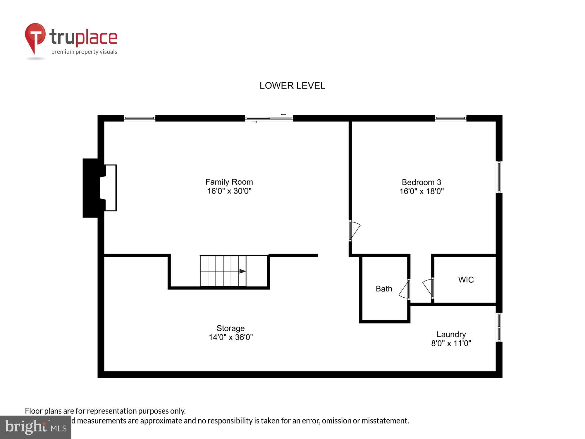 1391 Canterbury Way Potomac, MD 20854 - Photo 19 of 19 Lower level floor plan
