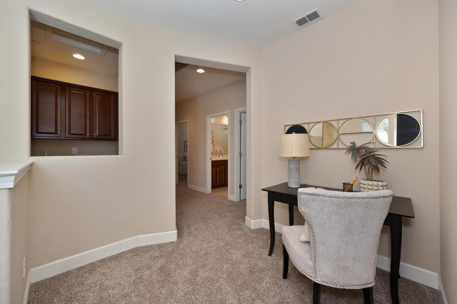 908 Lyon Place Roseville, CA 95747 - Photo 17 of 31 a view of kitchen and dining room with wooden floor