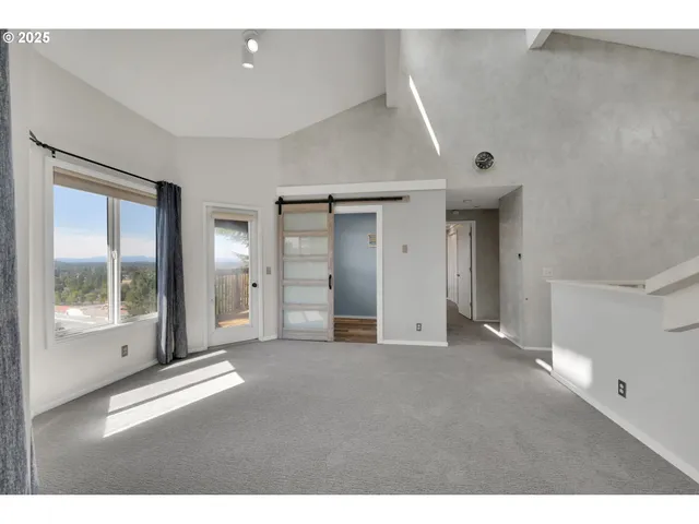 a view of room with window