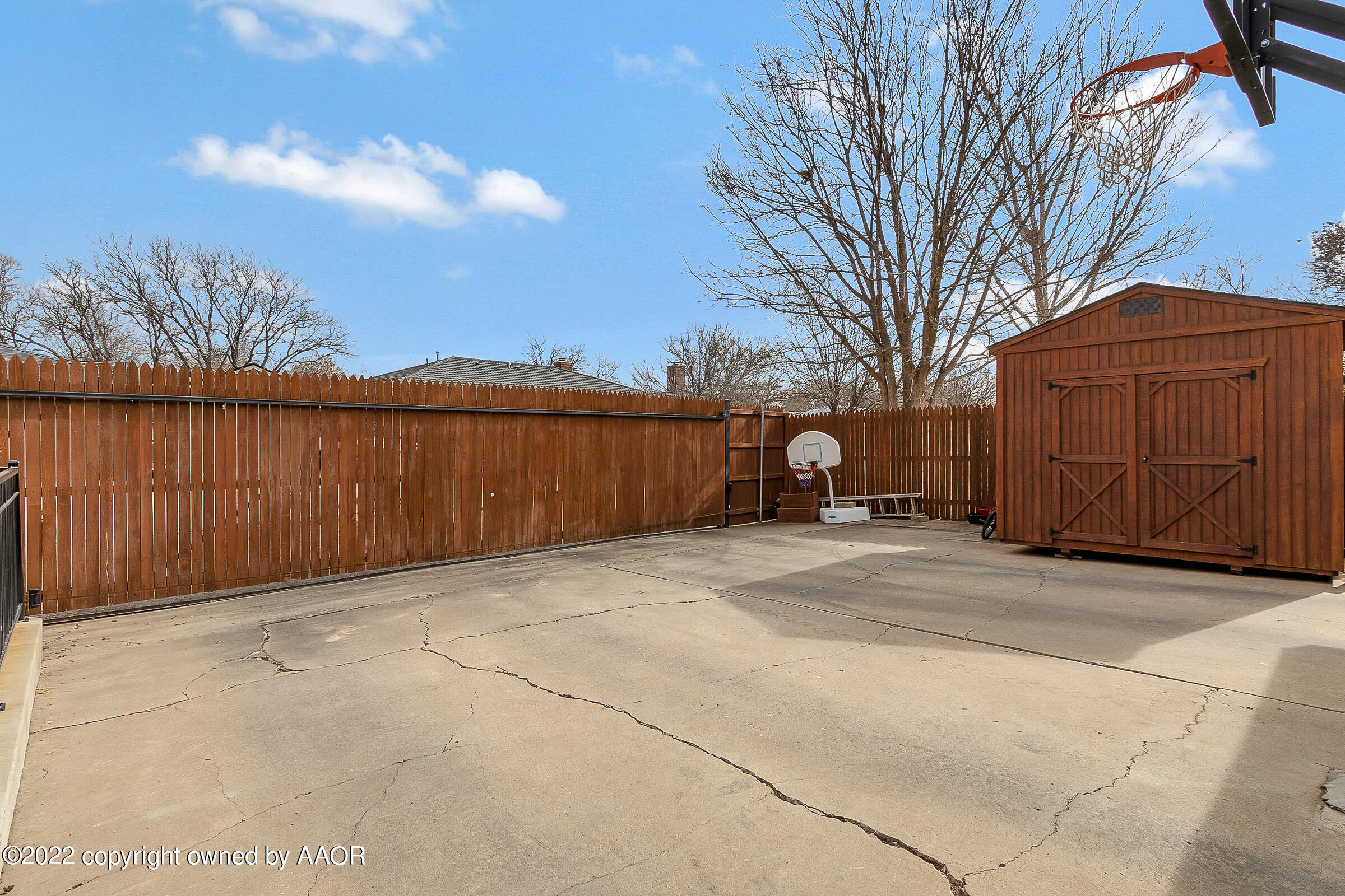 4223 Langtry Drive Amarillo, TX 79109 - Photo 50 of 56 a view of a backyard