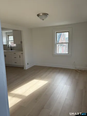 a view of a window in a room