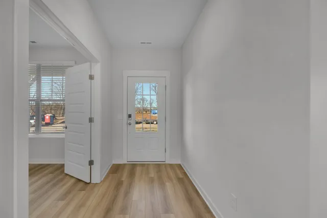 wooden floor in a empty room