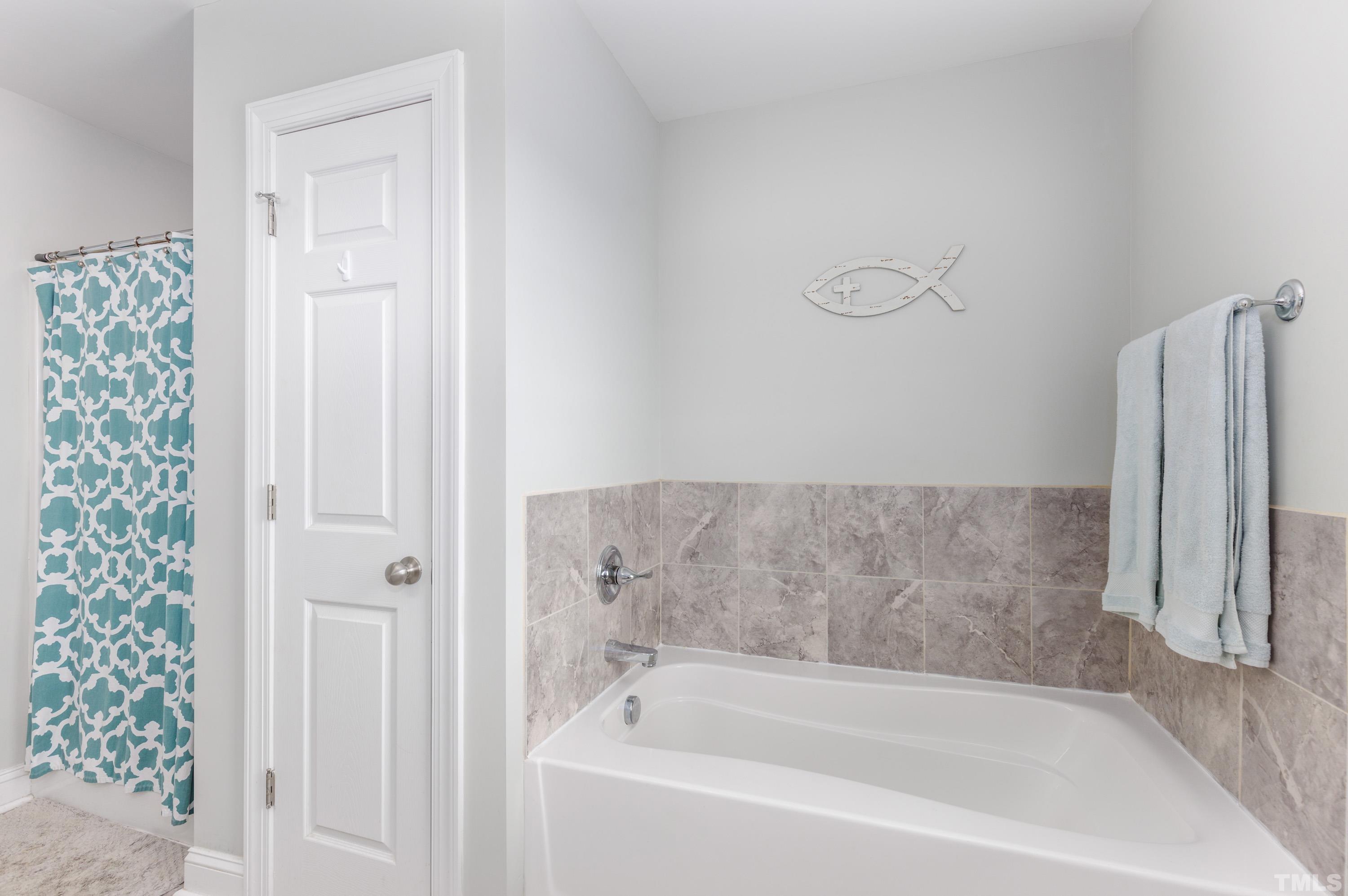 5333 Needham Road Bailey, NC 27807 - Photo 11 of 20 a bathroom with bathtub and shower