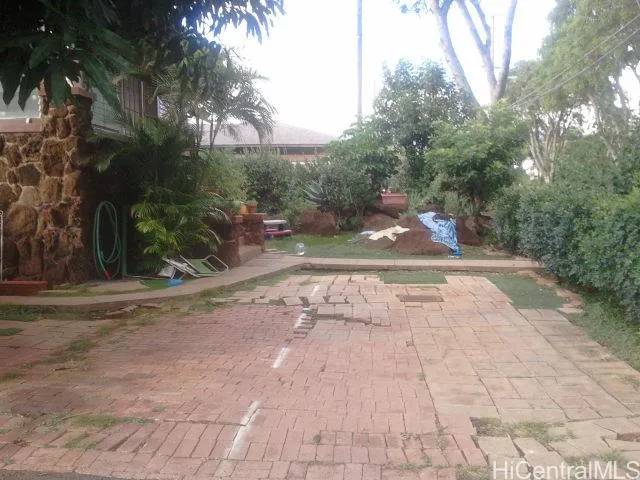 a black and white photo of a park