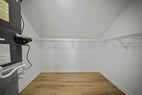 wooden floor in an empty room