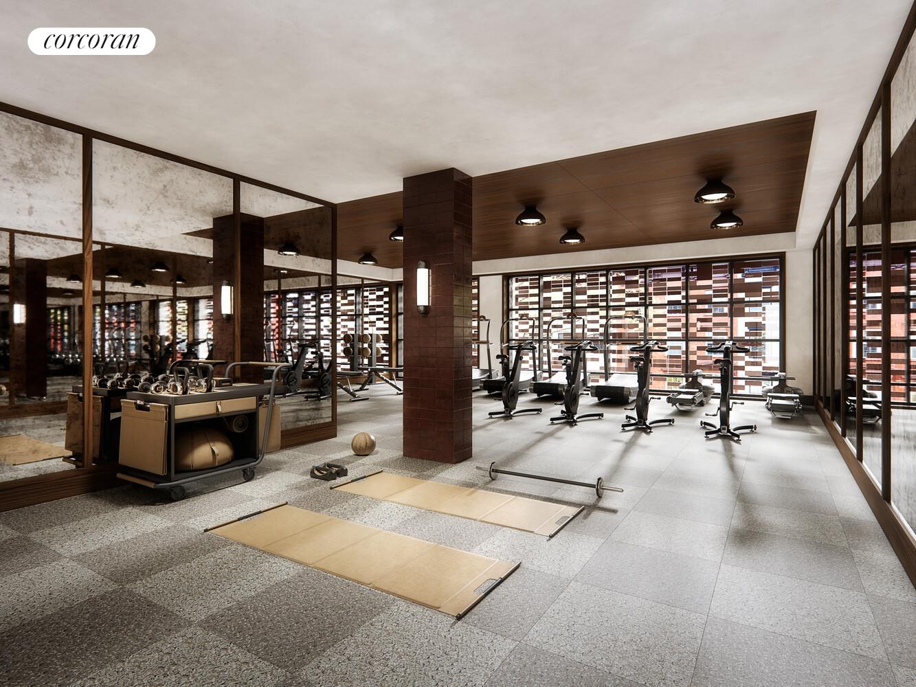 127 Kent Avenue, Unit 3F Brooklyn, NY 11249 - Photo 3 of 13 a lobby with furniture and window