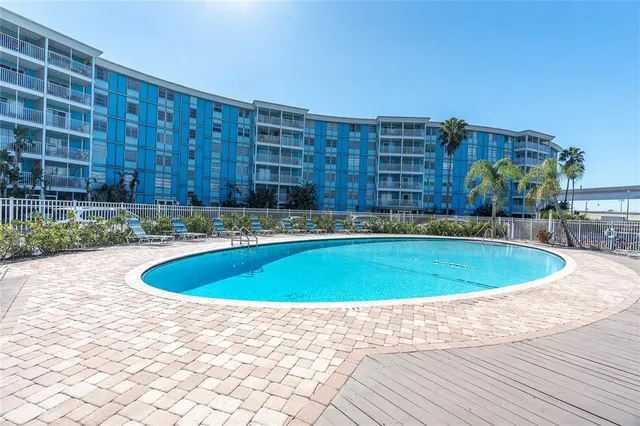 a view of a swimming pool