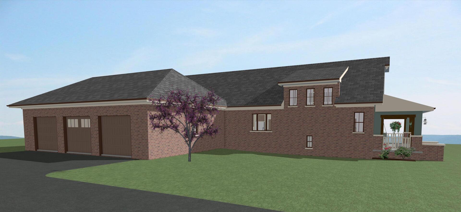 2808 Brickhouses Road Urbana, IL 61802 - Photo 3 of 10 front view of a house with a yard