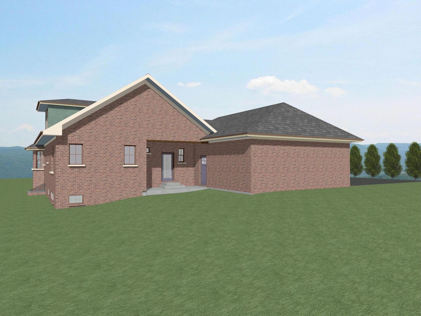 2808 Brickhouses Road Urbana, IL 61802 - Photo 4 of 10 a front view of a house with a yard and garage