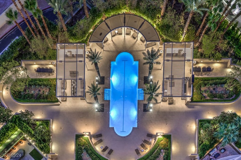 2777 Paradise Road, Unit 1502 Las Vegas, NV 89109 - Photo 56 of 56 Overlooking the pool of 2777 Paradise road