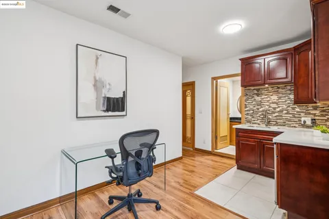 a view of a house with a garage