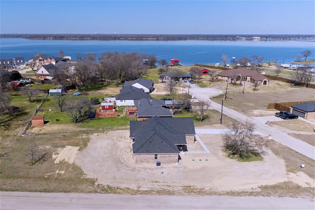 44 Karol Jean Way Quinlan, TX 75474 - Photo 35 of 36 Aerial view of residential area with a large body of water