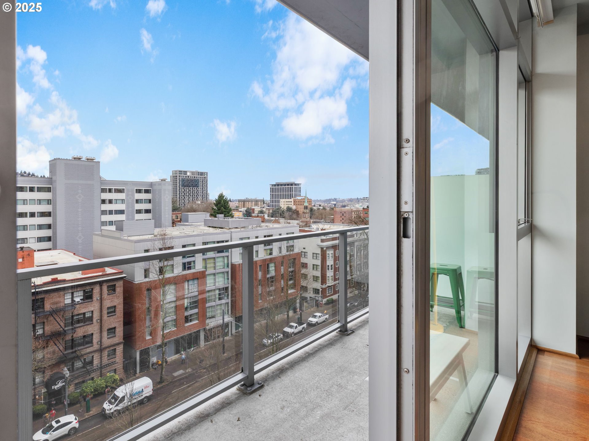1221 Southwest 10th Avenue, Unit 809 Portland, OR 97205 - Photo 18 of 39 a view of balcony with city view