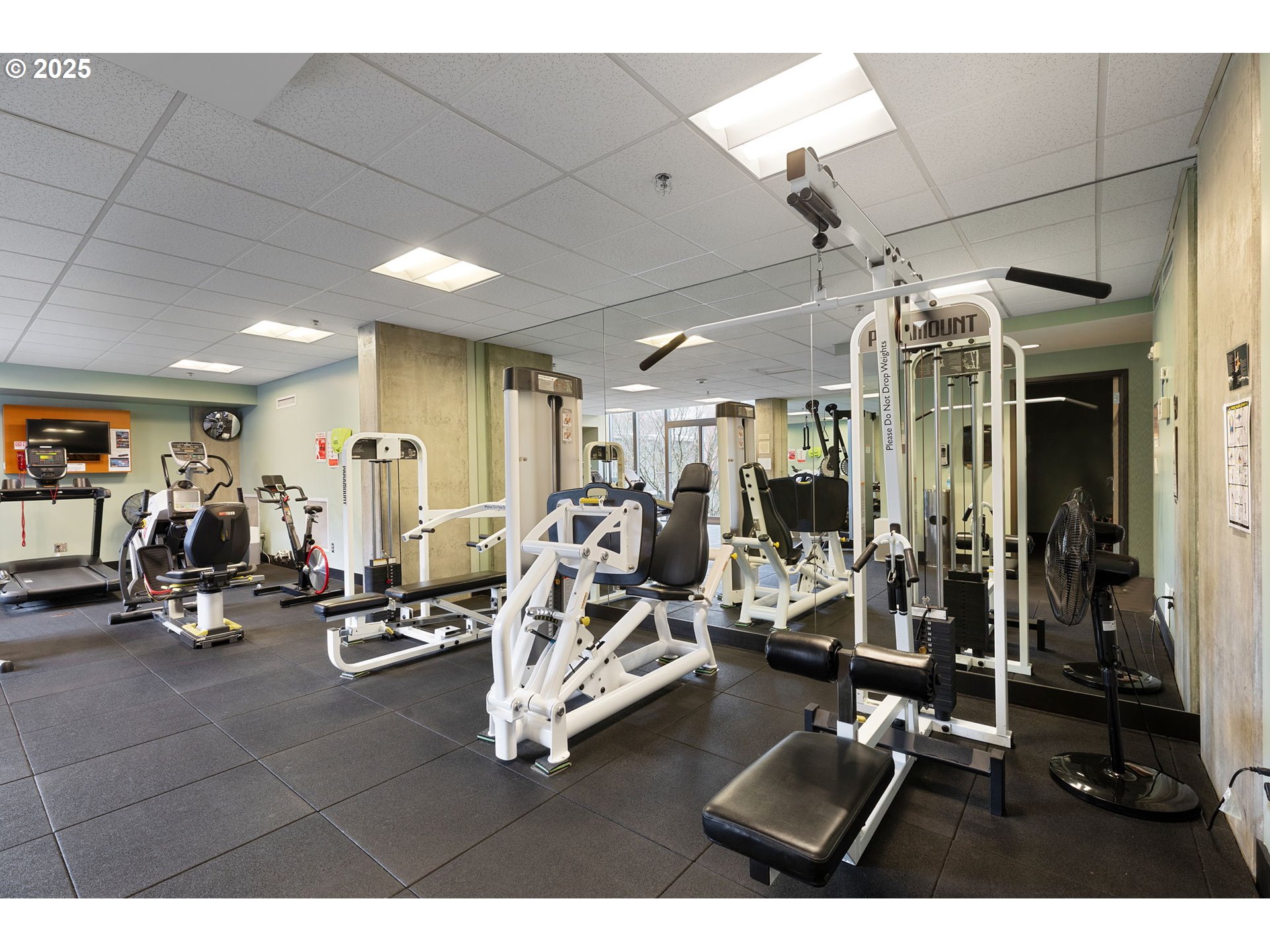 1221 Southwest 10th Avenue, Unit 809 Portland, OR 97205 - Photo 38 of 39 a view of a room with gym equipment