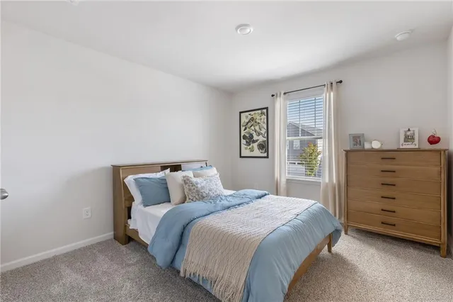 a building outdoor space with patio furniture