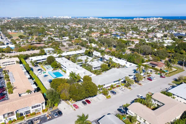 a view of city and an ocean