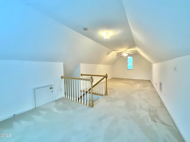 a view of deck and trees