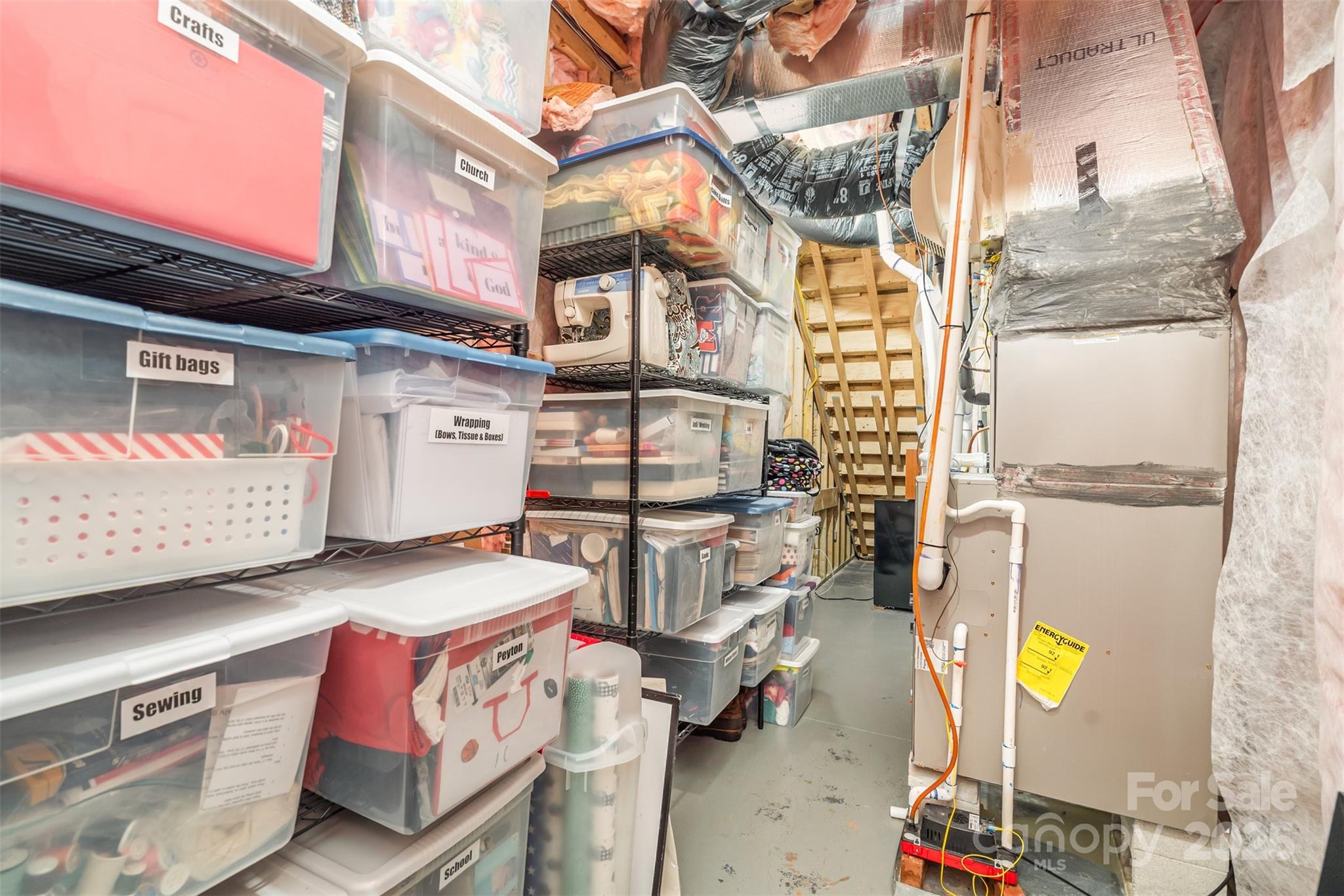 9021 Unbridle Lane Waxhaw, NC 28173 - Photo 43 of 48 a view of storage and utility room