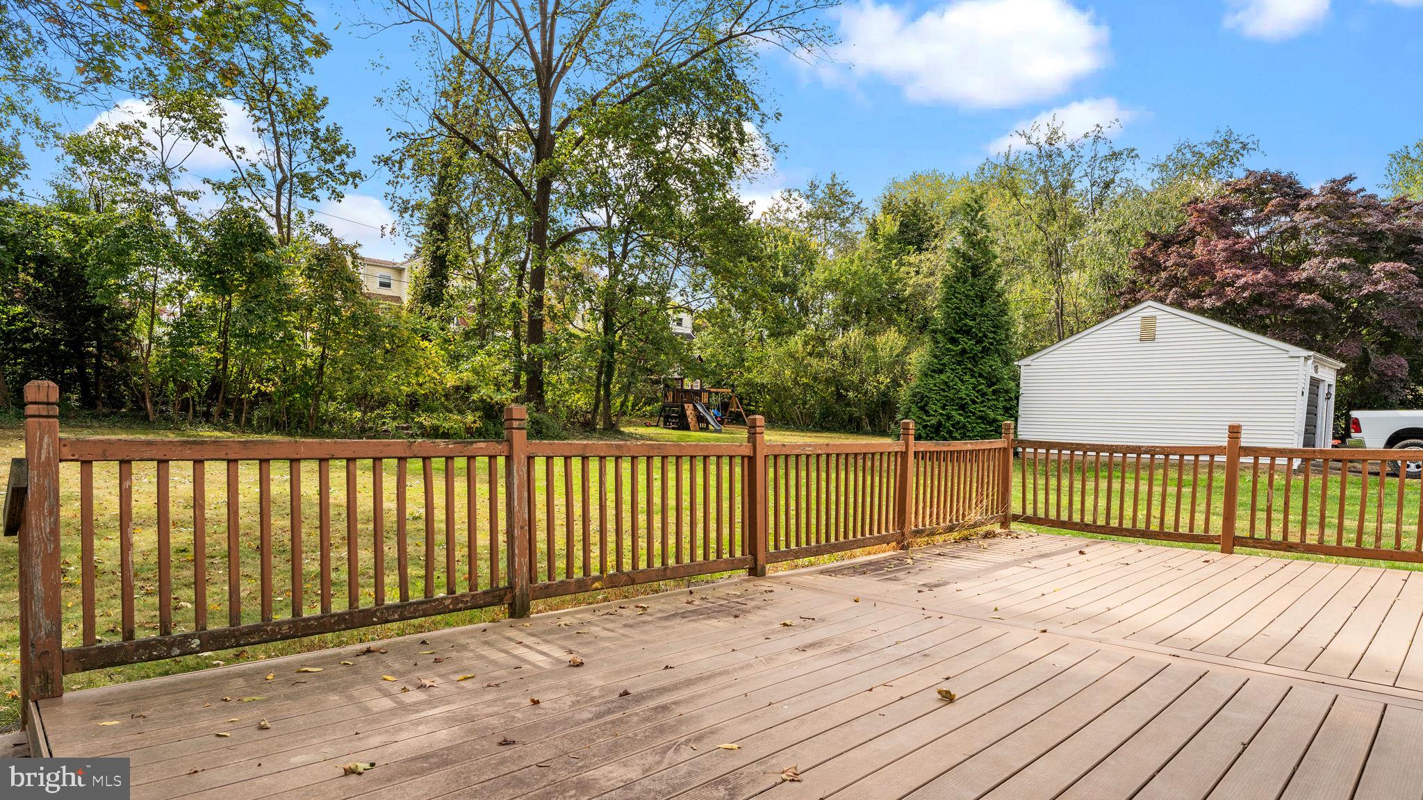 69 Crooked Billet Road Hatboro, PA 19040 - Photo 28 of 33 a view of a wooden roof deck