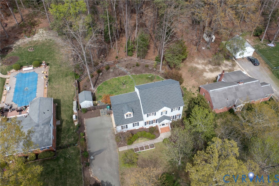 3236 Lakewood Road Glen Allen, VA 23060 - Photo 34 of 45 an aerial view of a house with outdoor space